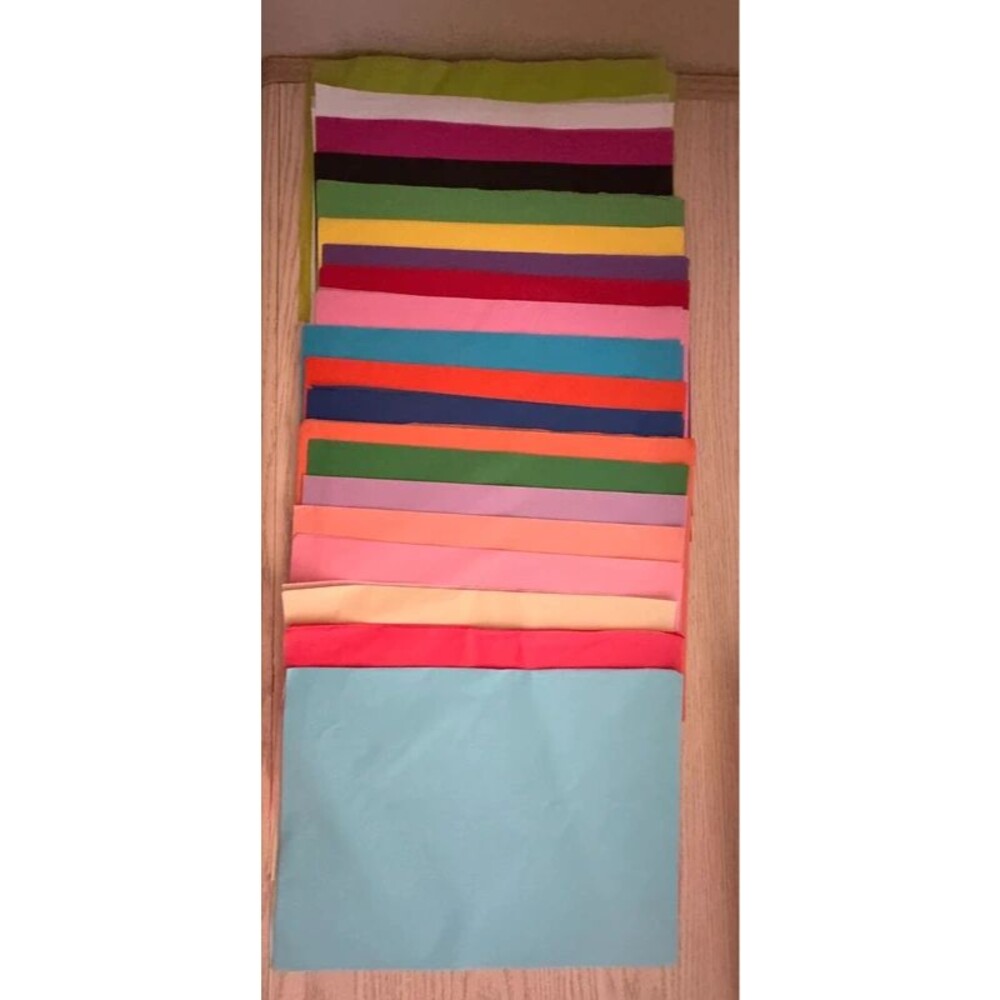 400 Sheets Tissue Paper, 20 Colors 10" X 14"